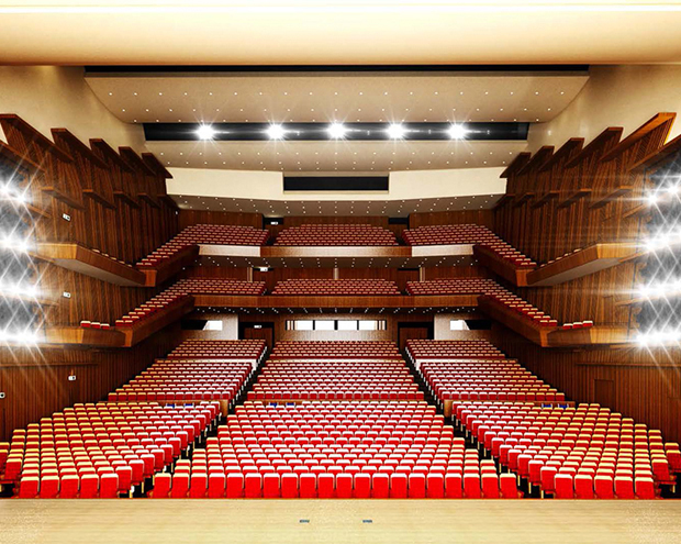 大ホール パース図